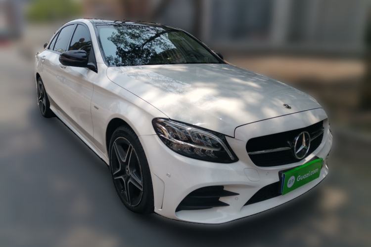 Used Mercedes-Benz C-Class 2021 C 260 L Sport Edition Star Collection Front Right 45 Deg