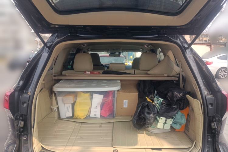 Used Toyota Highlander 2021 2.0T Four-Wheel Drive Elite Edition 7-Seater Trunk