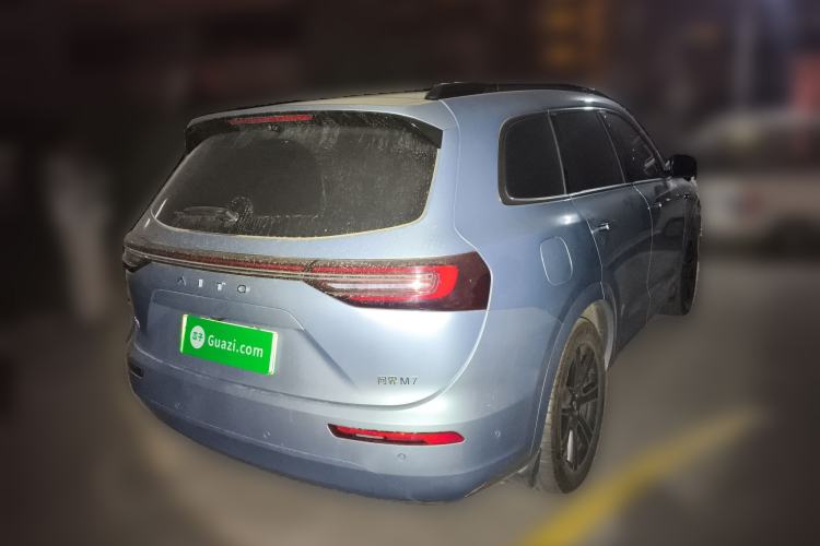 Used Hima AITO M7 2024 1.5T Intelligent Driving 4WD Max Edition 5 Seats Rear Right 45 Deg