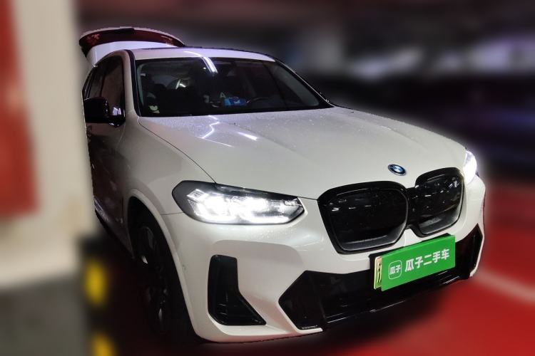 Used BMW iX3 2022 Updated Leading Type Front Right 45 Deg