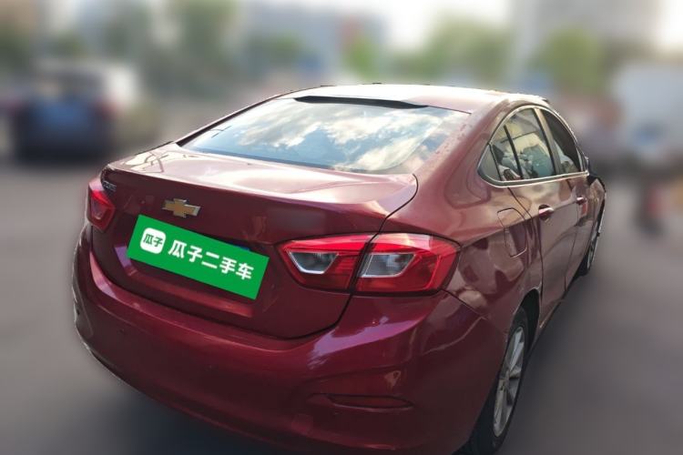 Used Chevrolet Cruze 2017 1.5L Automatic Pioneer Sunroof Edition Rear Right 45 Deg