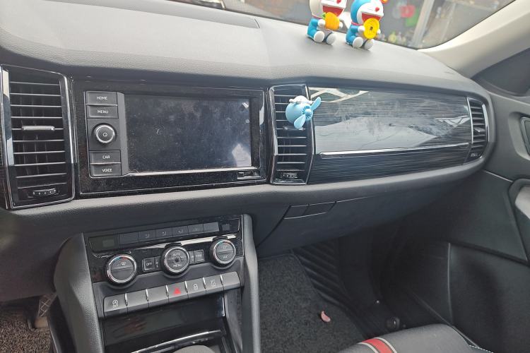 Used Skoda Kodiaq GT 2019 TSI330 Two-Wheel Drive Comfort Edition China V Standard Audio And AC Panel