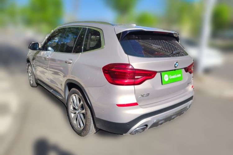 Used BMW X3 2019 xDrive25i Luxury Package Rear Left 45 Deg