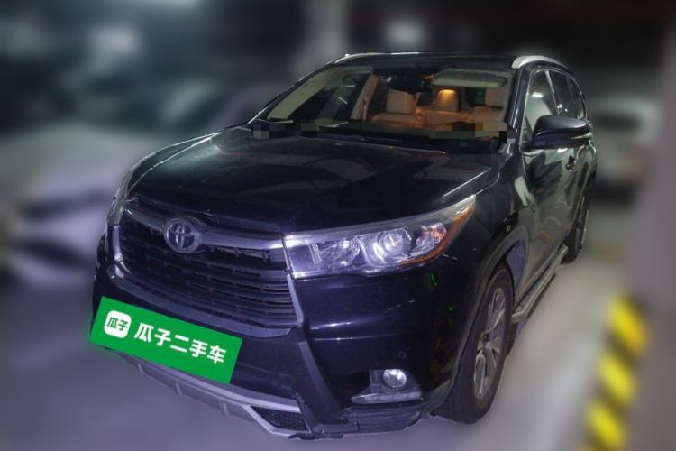 Used Toyota Highlander 2017 2.0T Four-Wheel Drive Elite Edition 7-Seater Guazi used car, China used car export, Used car for sale, Used  cars, Cheapest cars for sale