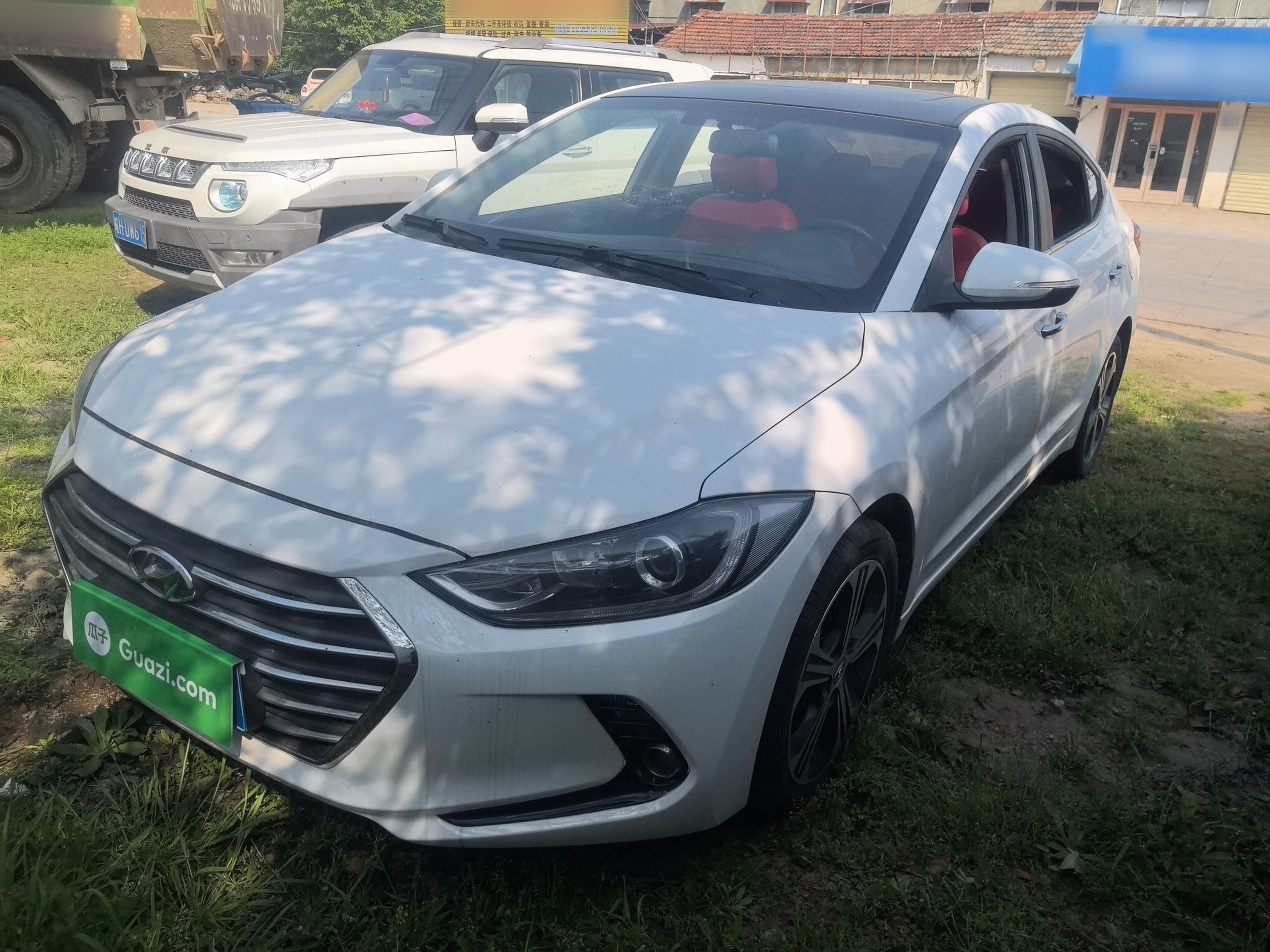 تحت مقدمة السيارة