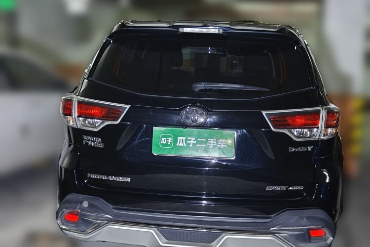 Used Toyota Highlander 2015 2.0T Four-Wheel Drive Luxury Edition 7-Seater Rear