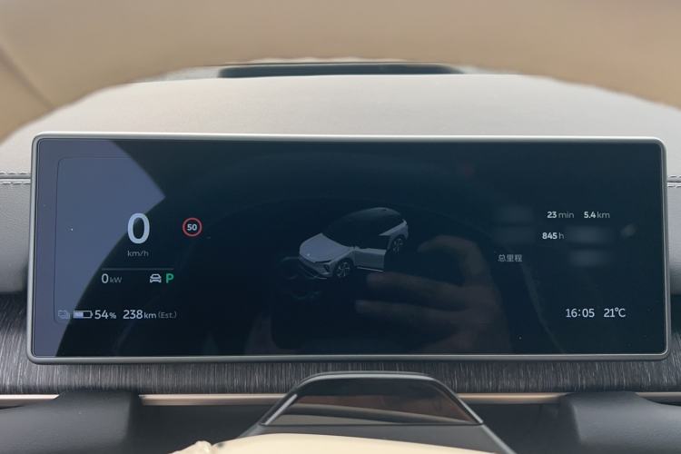 Used Nio ES6 2024 75 kWh Instrument Cluster