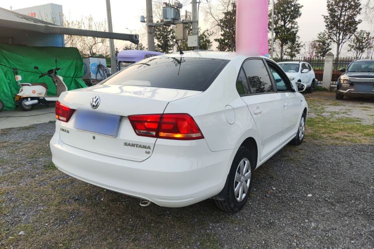 Used Volkswagen Santana 2015 1.6L Manual Fashion Edition Rear Right 45 Deg