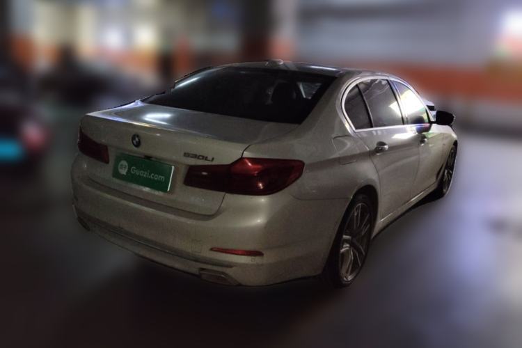 Used BMW 5 Series 2018 Revised Version 530Li Leading Edition Luxury Package Rear Right 45 Deg