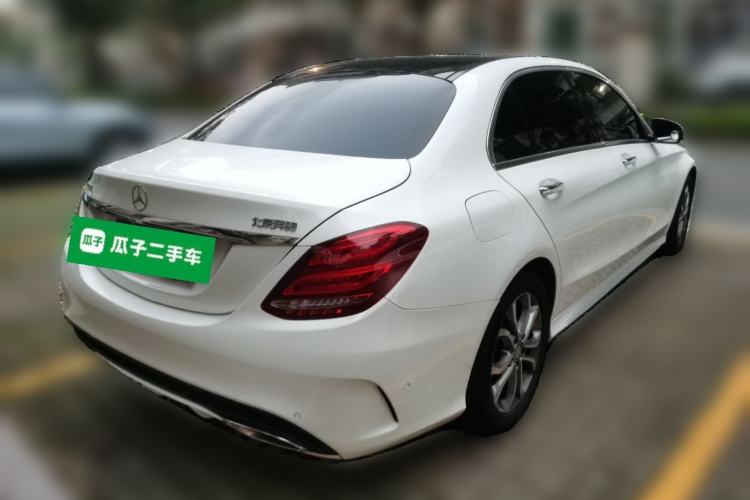 Used Mercedes-Benz C-Class 2015 C 200 L Sport Edition Rear Right 45 Deg