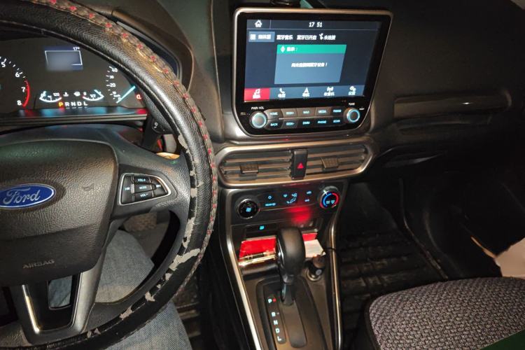 Used Ford EcoSport 2018 Revised 1.5L Automatic Platinum Wing Edition Audio And AC Panel