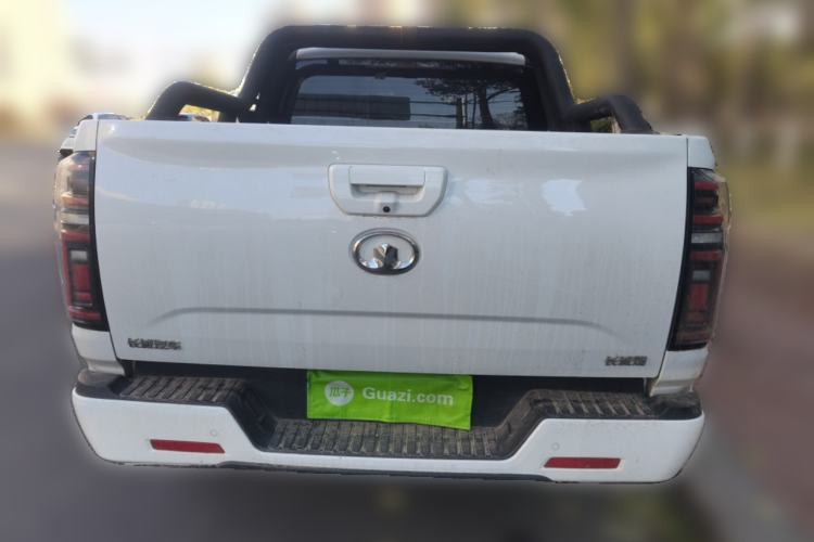 Used Great Wall Poer 2021 2.0T Global Version Automatic Diesel 4x4 Sporty Standard Cab GW4D20M Rear