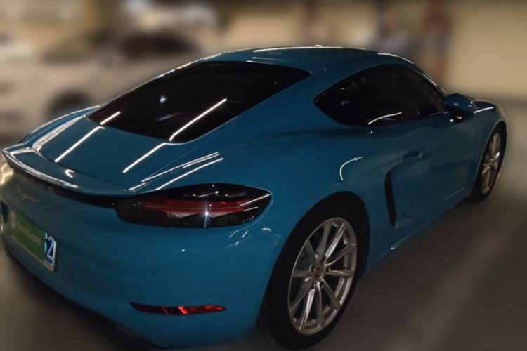 Used Porsche 718 2016 Cayman 2.0T Rear Right 45 Deg