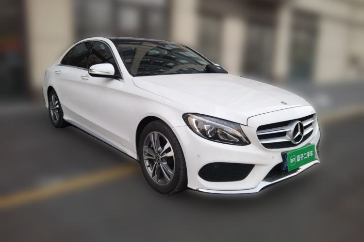 Used Mercedes-Benz C-Class 2018 C 200 L Sport Edition Front Right 45 Deg