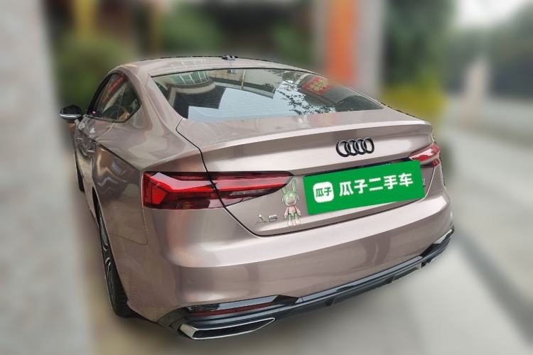 Used Audi A5 2024 Sportback 40 TFSI quattro Luxury Dynamic Model Rear Left 45 Deg