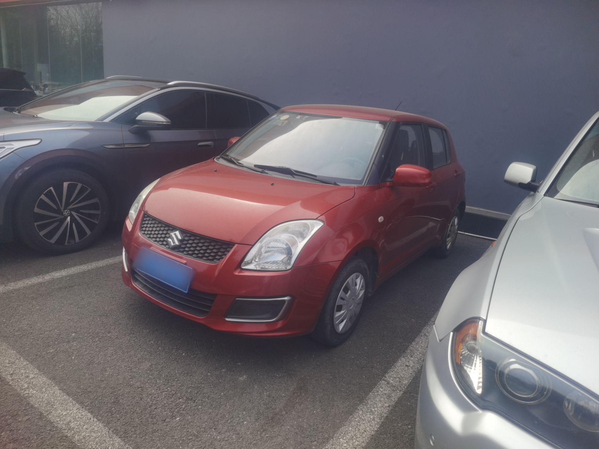 Parte inferior delantera