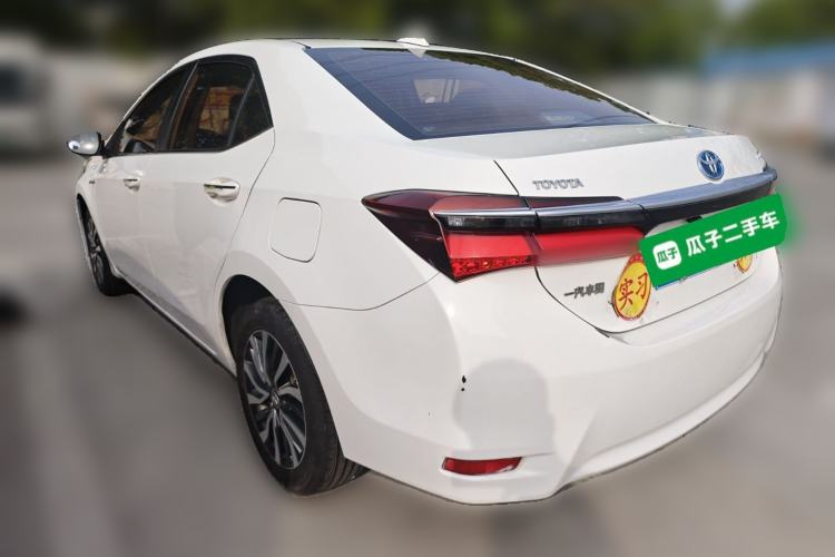 Used Toyota Corolla 2017 Revised Dual-Engine 1.8L E-CVT Elite Edition Rear Left 45 Deg