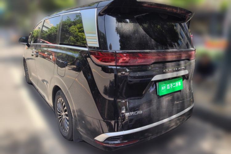 Used Denza D9 2024 EV 620 Premium Model Rear Left 45 Deg