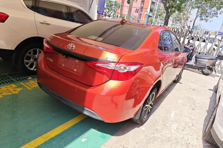 Used Toyota Levin 2015 1.6G CVT Orange Limited Edition Rear Right 45 Deg