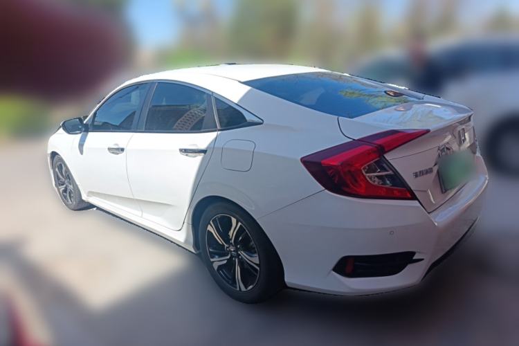 Used Honda Civic 2016 220TURBO CVT Prestige Edition Rear Left 45 Deg