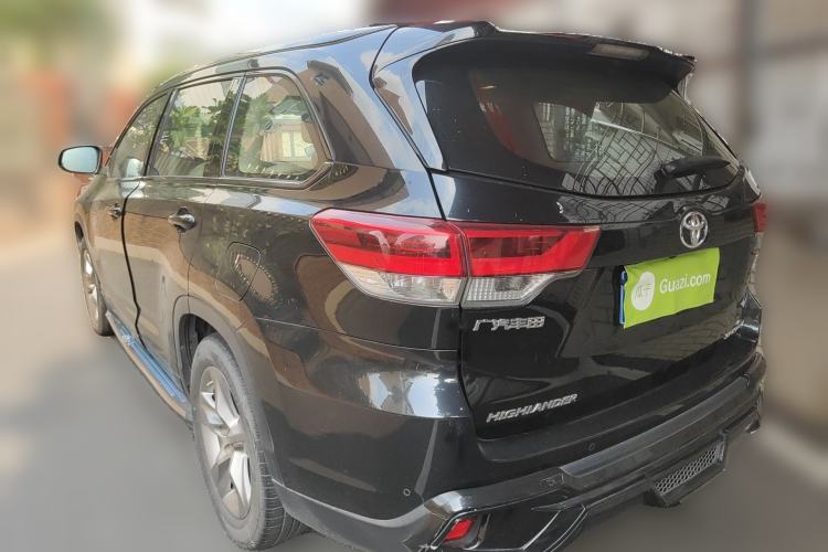 Used Toyota Highlander 2021 2.0T Four-Wheel Drive Luxury Edition 7 Seats Rear Left 45 Deg