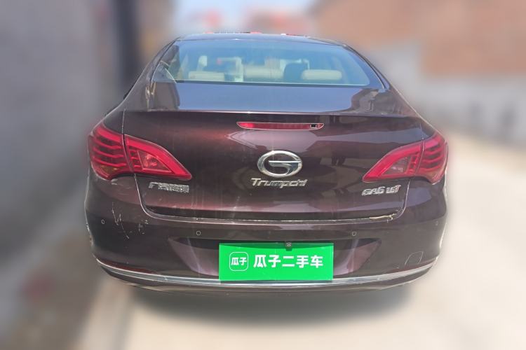 Used GAC Trumpchi GA6 2015 1.6T Manual Elite Model Rear
