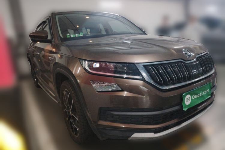 Used Skoda Kodiaq 2019 Facelifted TSI380 7-Seater All-Wheel-Drive Flagship Version China VI Standard