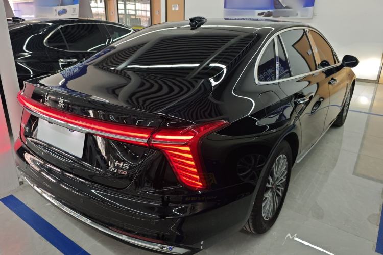 Used Hongqi H5 2024 1.5T DCT Smart Connect Flagship Edition Rear Right 45 Deg