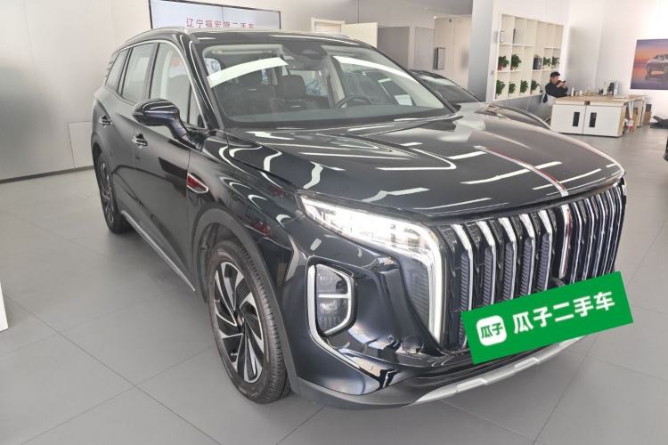 Used Hongqi HS7 PHEV 2024 2.0T PHEV Four-Wheel Drive Flagship Edition 6 Seats Front Right 45 Deg