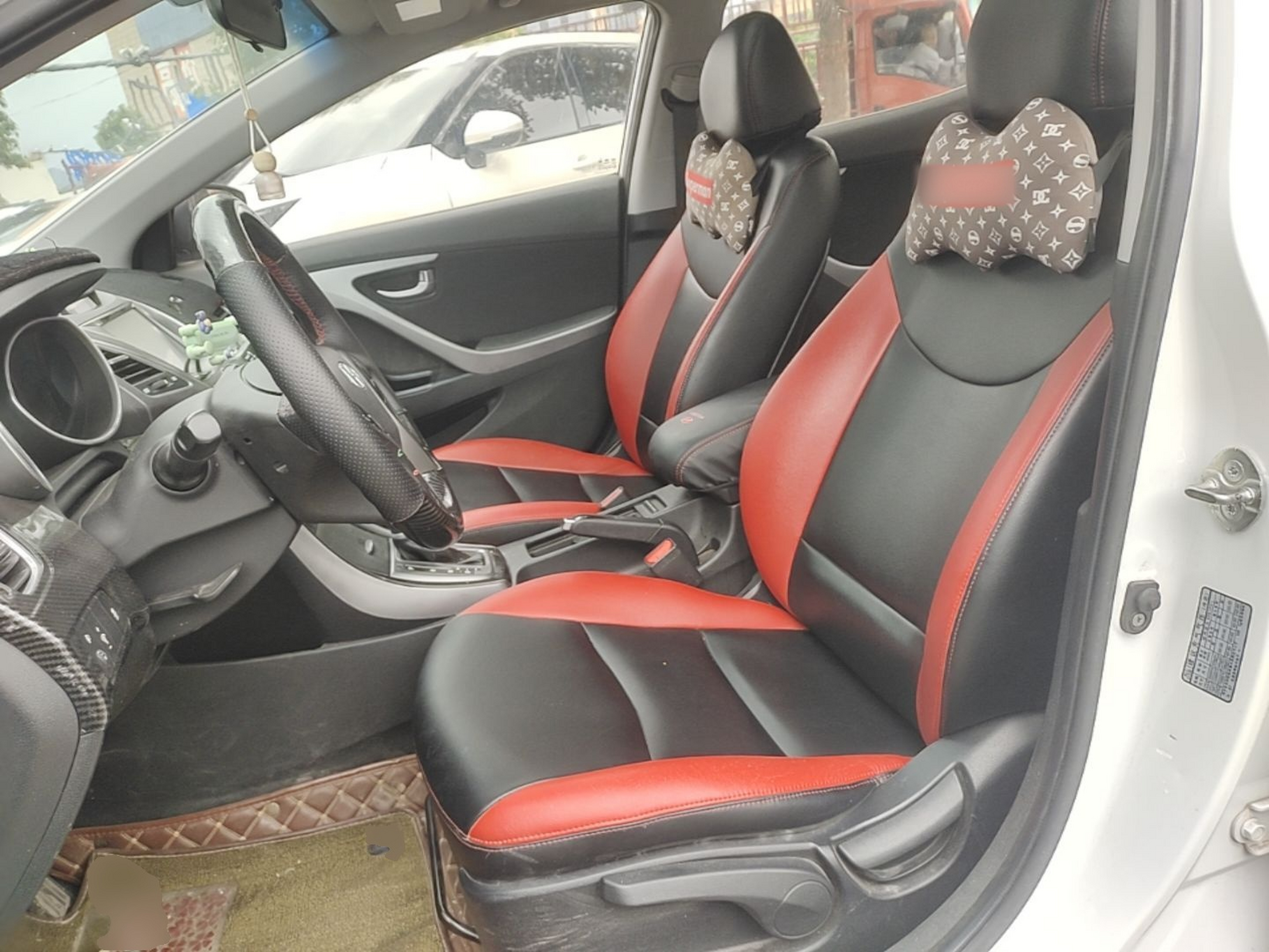 Avant de la voiture