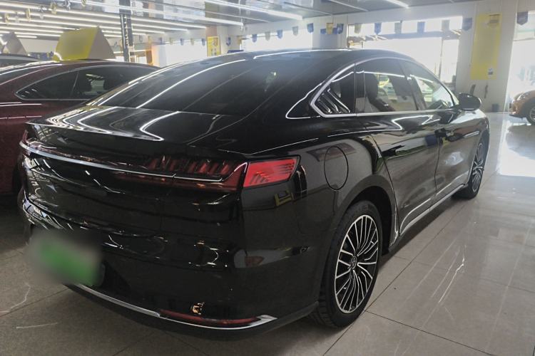 Used BYD Han 2022 DM-i 121KM Prestige Model Rear Right 45 Deg