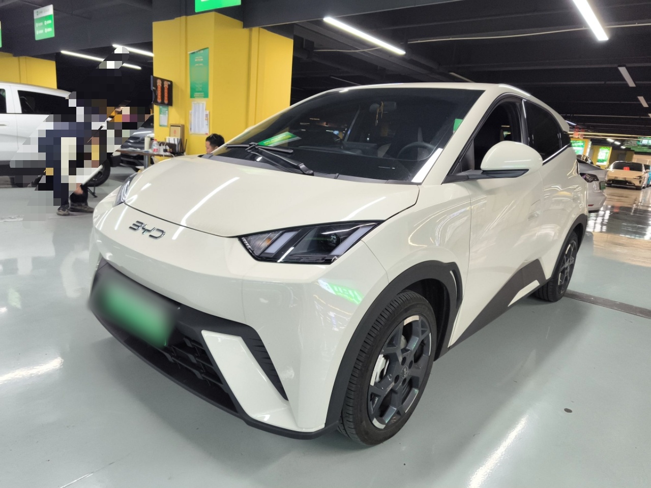 تحت مقدمة السيارة