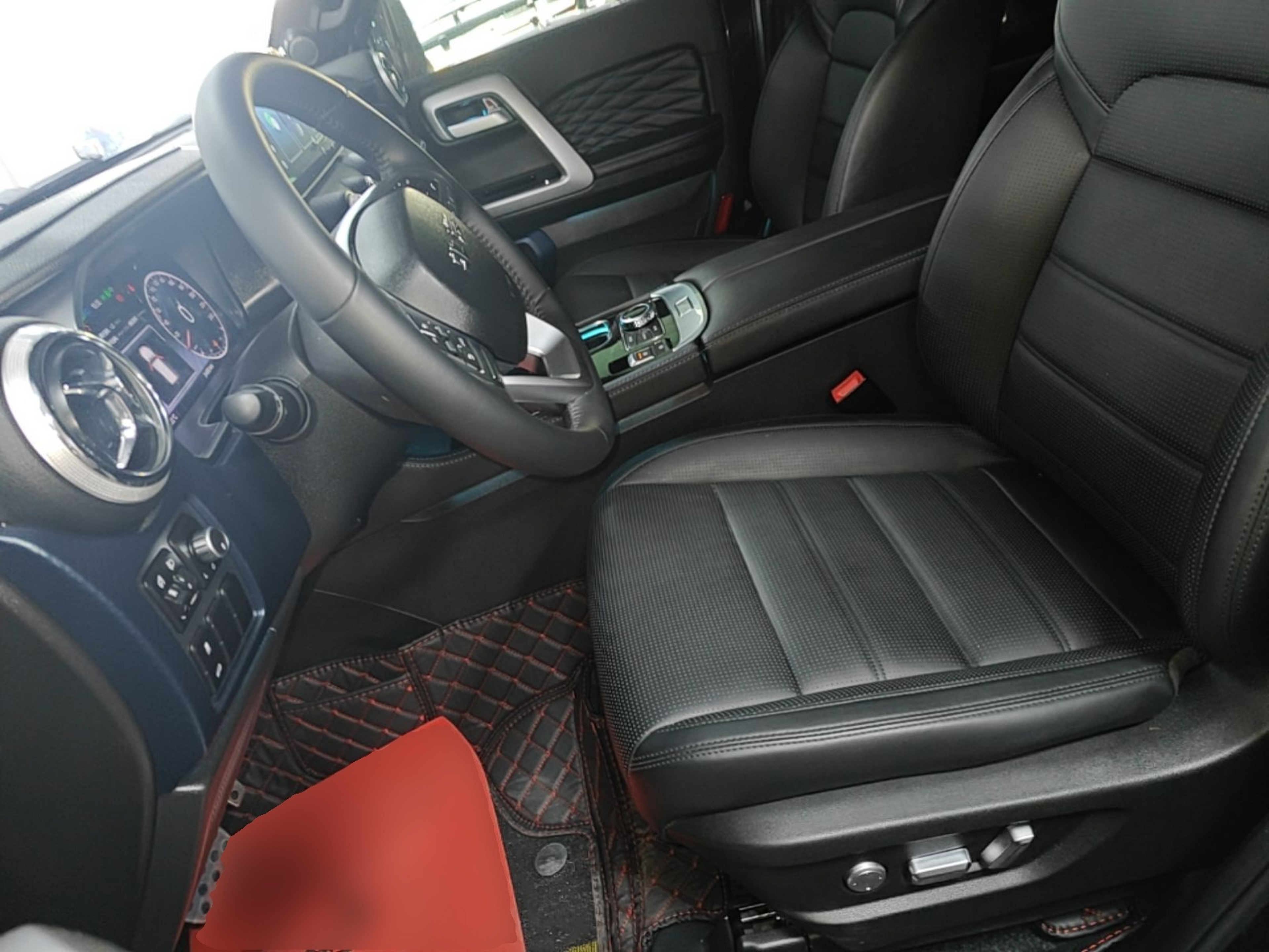Avant de la voiture