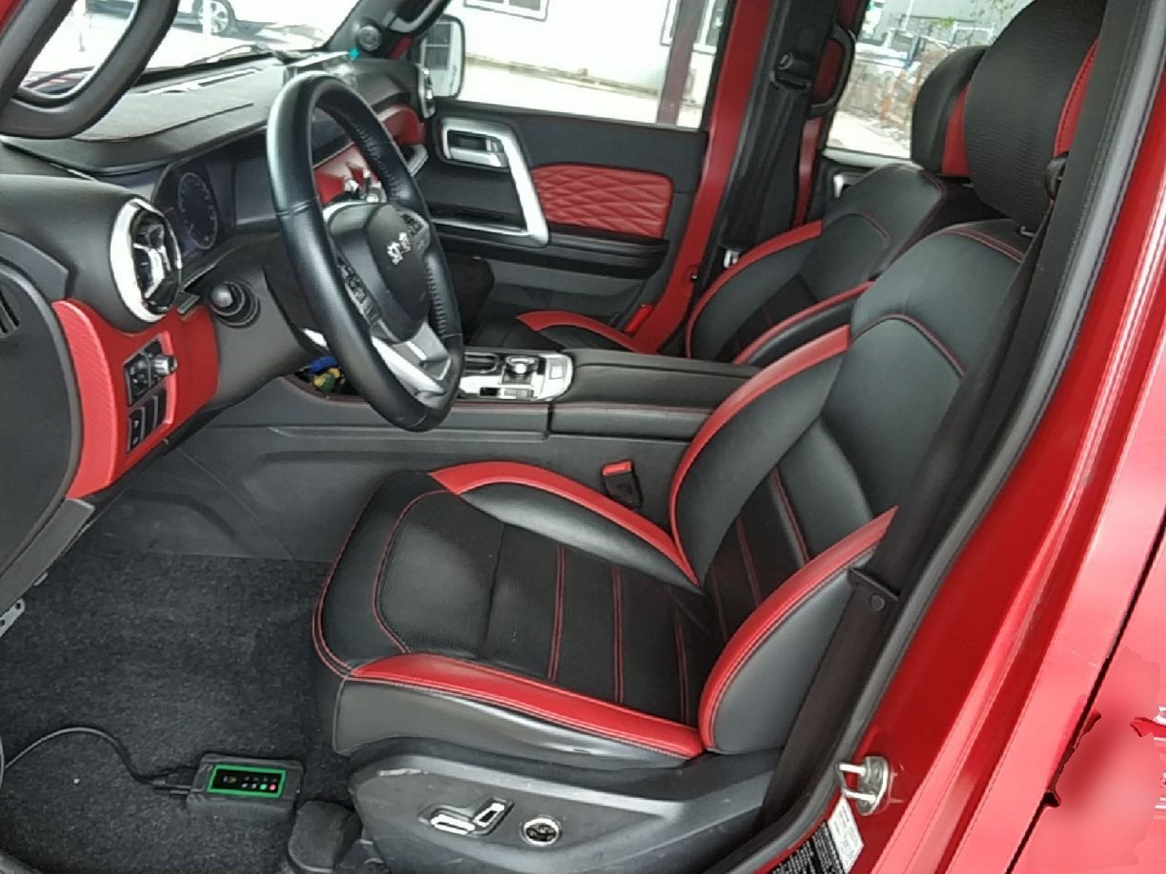 Avant de la voiture
