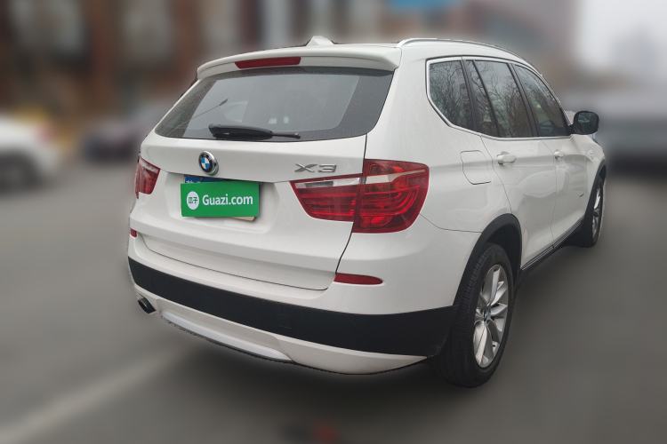 Used BMW X3 2013 Facelifted xDrive20i Luxury Edition Rear Right 45 Deg