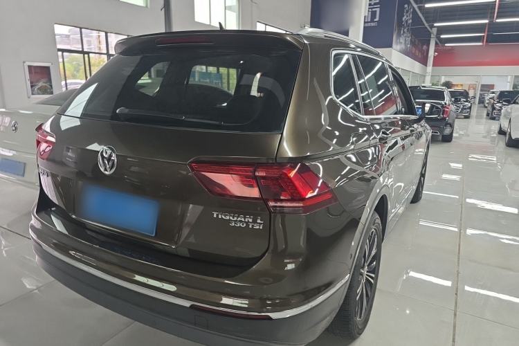 Used Volkswagen Tiguan L 2017 330TSI Automatic Two-Wheel Drive Flagship Edition Rear Right 45 Deg