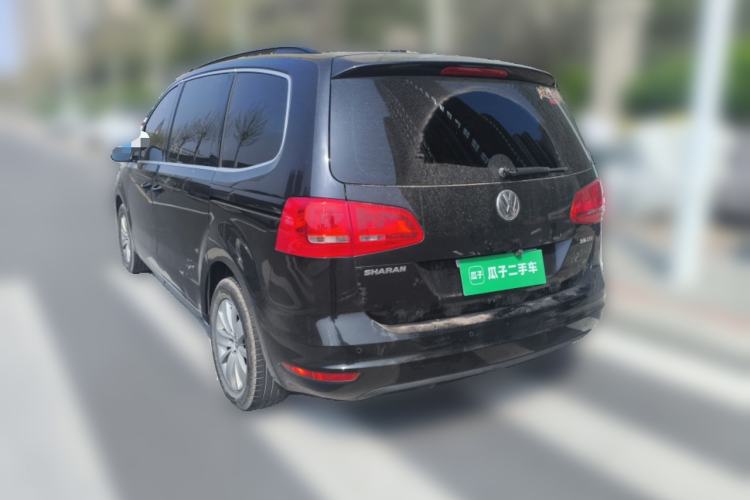 Used Volkswagen Sharan 2014 2.0 TSI Standard Model Rear Left 45 Deg