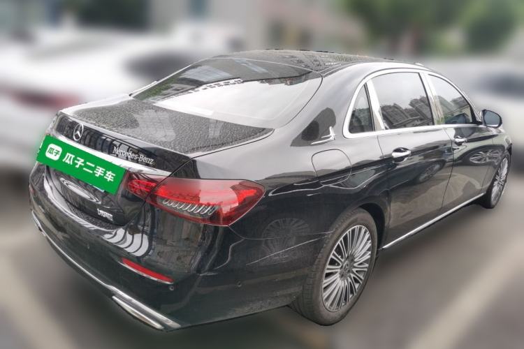 Used Mercedes-Benz E-Class 2022 E 300 L Stylish Model Rear Right 45 Deg