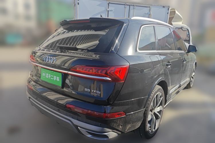 Used Audi Q7 2023 55 TFSI quattro S line Sport Edition Rear Right 45 Deg