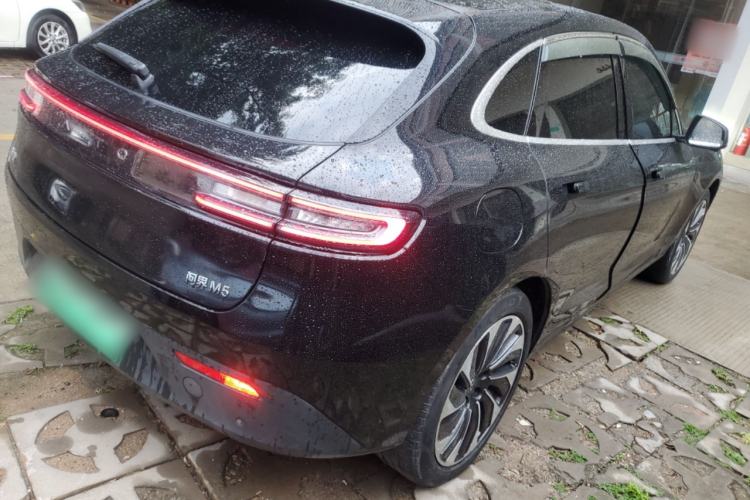 Used Hima AITO M5 2022 Range-Extended Rear-Drive Standard Version Rear Right 45 Deg