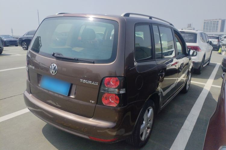 Used Volkswagen Touran 2011 1.4T DSG Zhiya Edition 5 Seats Rear Right 45 Deg