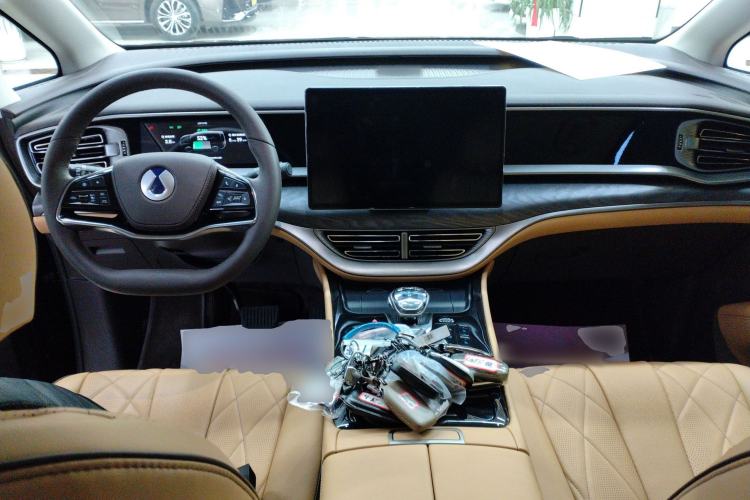 Used Denza D9 2024 DM-i 1050 Luxury Model Center Console