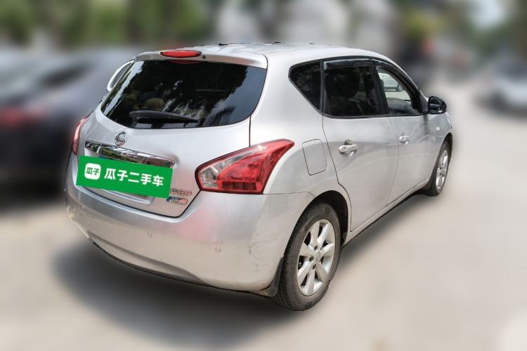 Used Nissan Tiida 2011 1.6L CVT Comfort Model Rear Right 45 Deg