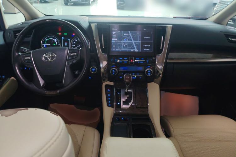 Used Toyota Vellfire 2021 Crown Dual-Engine 2.5L HV Prestige Edition Center Console