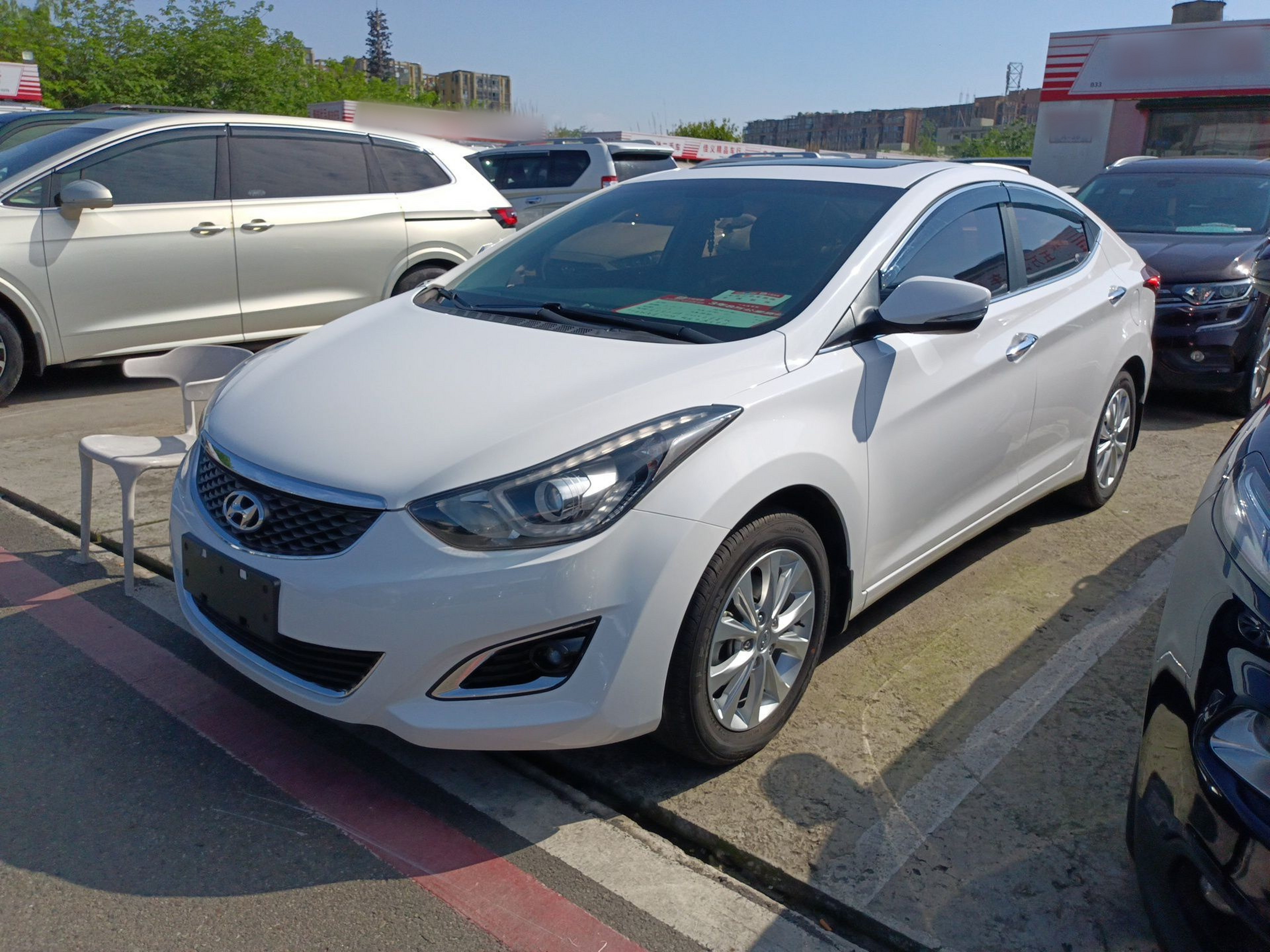 Parte inferior delantera