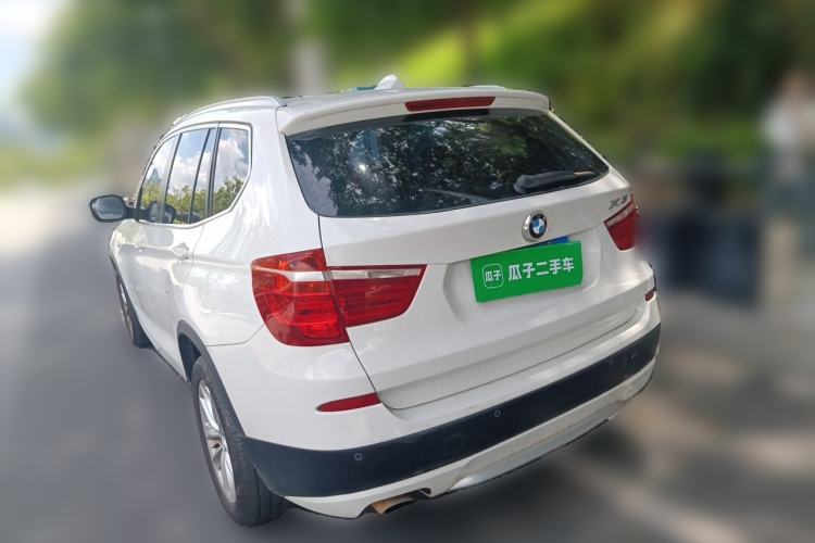 Used BMW X3 2012 xDrive20i Luxury Model Rear Left 45 Deg
