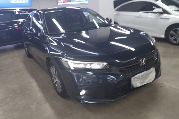 Used Honda Civic 2022 240TURBO CVT Dynamic Edition Front Right 45 Deg