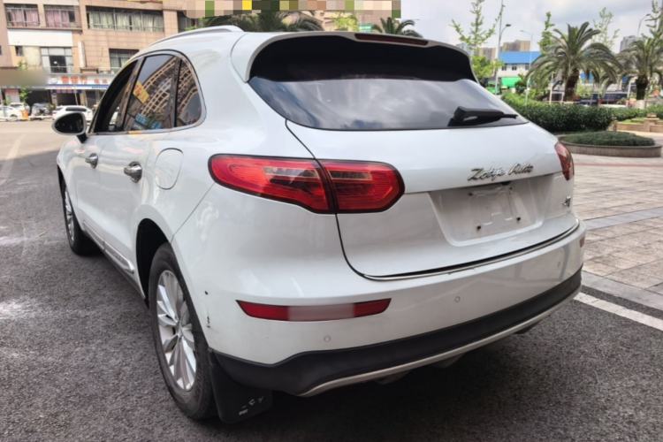 Used Zotye SR9 2017 2.0T Automatic Ultimate Road Edition Rear Left 45 Deg
