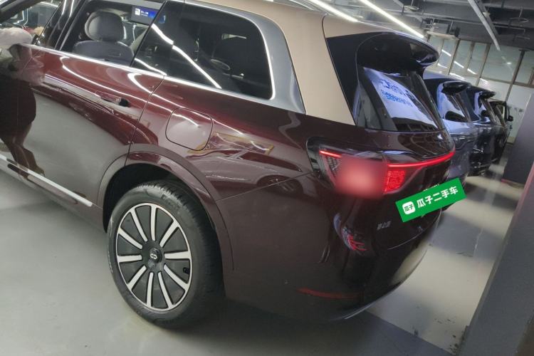 Used Hima AITO M9 2025 Pure Electric Ultra Version 100 kWh 6-Seater Model Rear Left 45 Deg