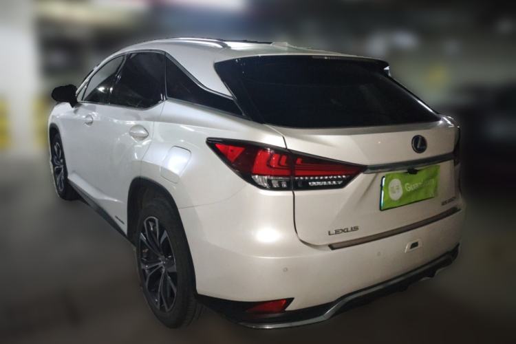 Used Lexus RX 2020 Revised Version 450h Four-Wheel Drive Elegant Edition Rear Left 45 Deg